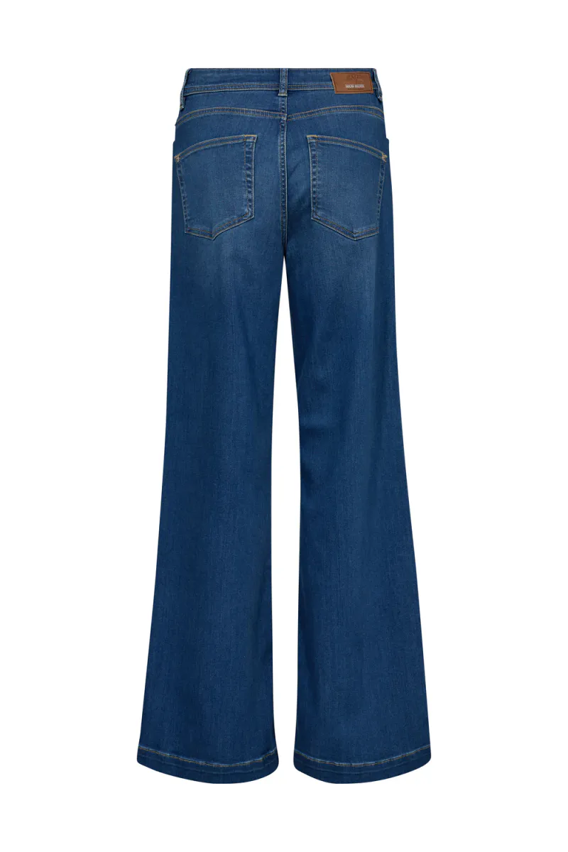 Dara Deluxe Jeans, Mid Blue