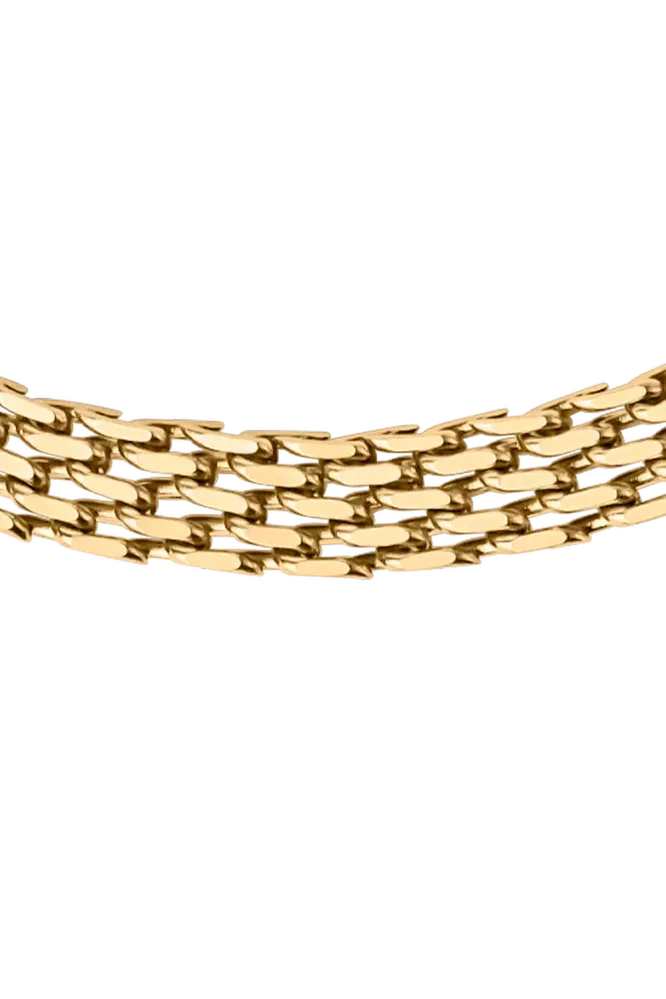 Mesh Link Bracelet, Gold