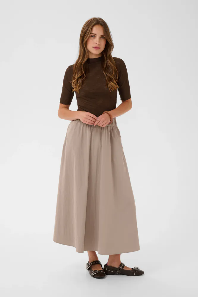 Tadea Blouse, Chocolate Brown
