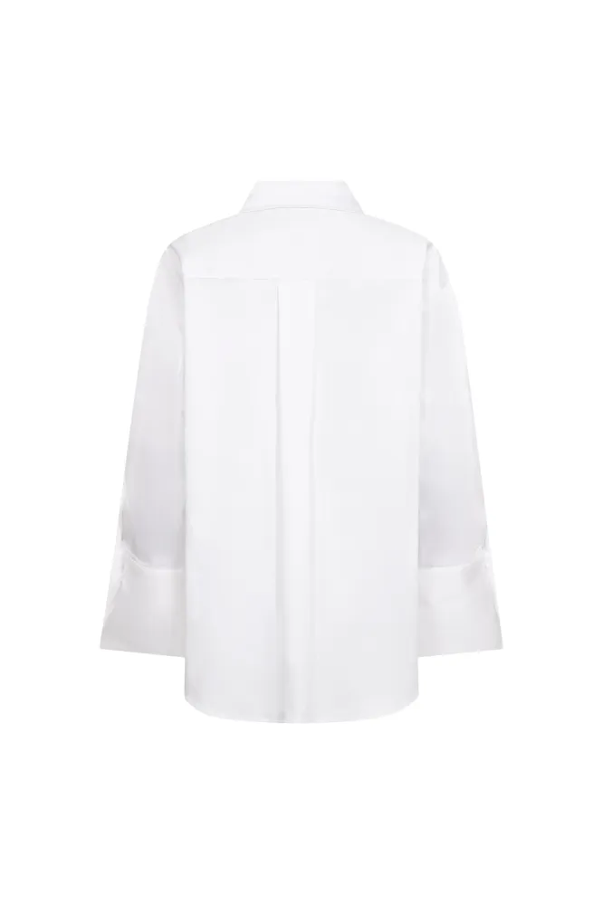Dalia Oversize Shirt, White