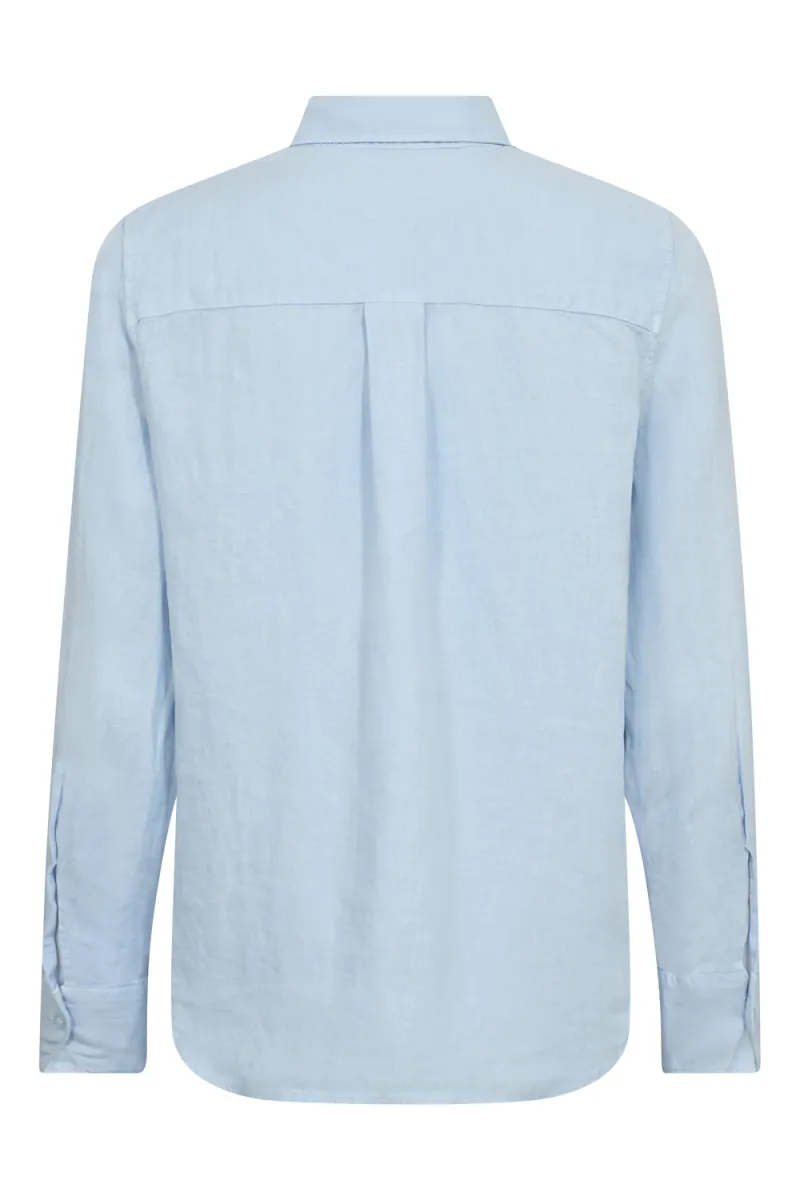 Martina Linen Shirt, Skyway