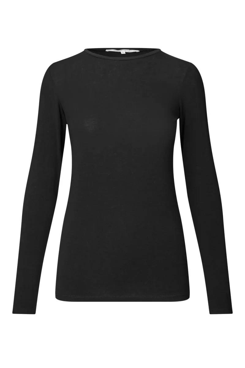 Matima O-Neck Tee, Black