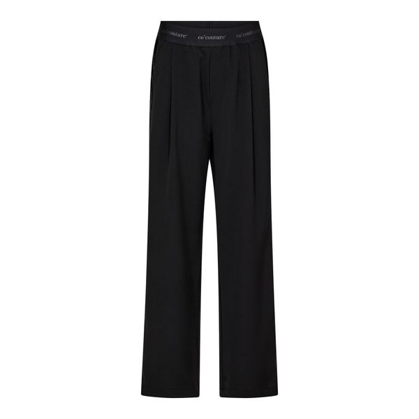 Co´Couture - Sagacc Pleat Pant 31566 - 96 - Black