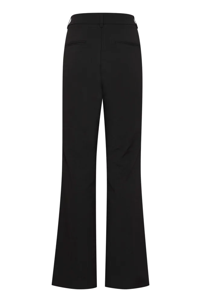 Bindy HW Pants Bootcut Leg, Black Beauty