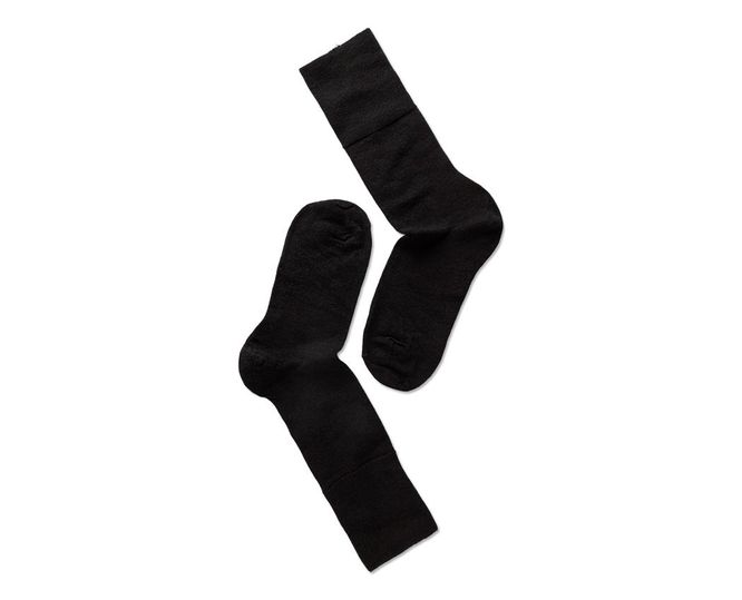 Fine Wool Comfort Top, Black