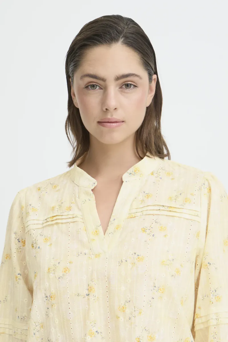 Bellarose Blouse, Ochre