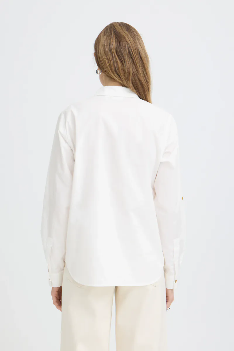 Cleo LS Shirt, Bright White