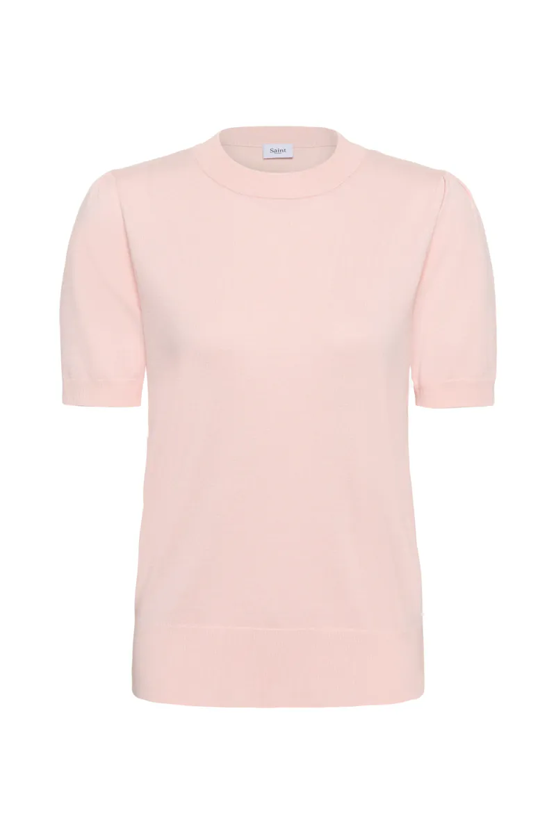 Mila SS Pullover, Chalk Pink