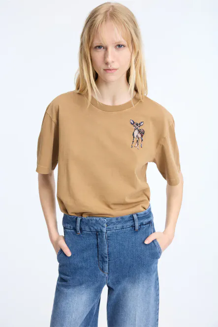 Hovedbilde Celesthia T-shirt, Camel