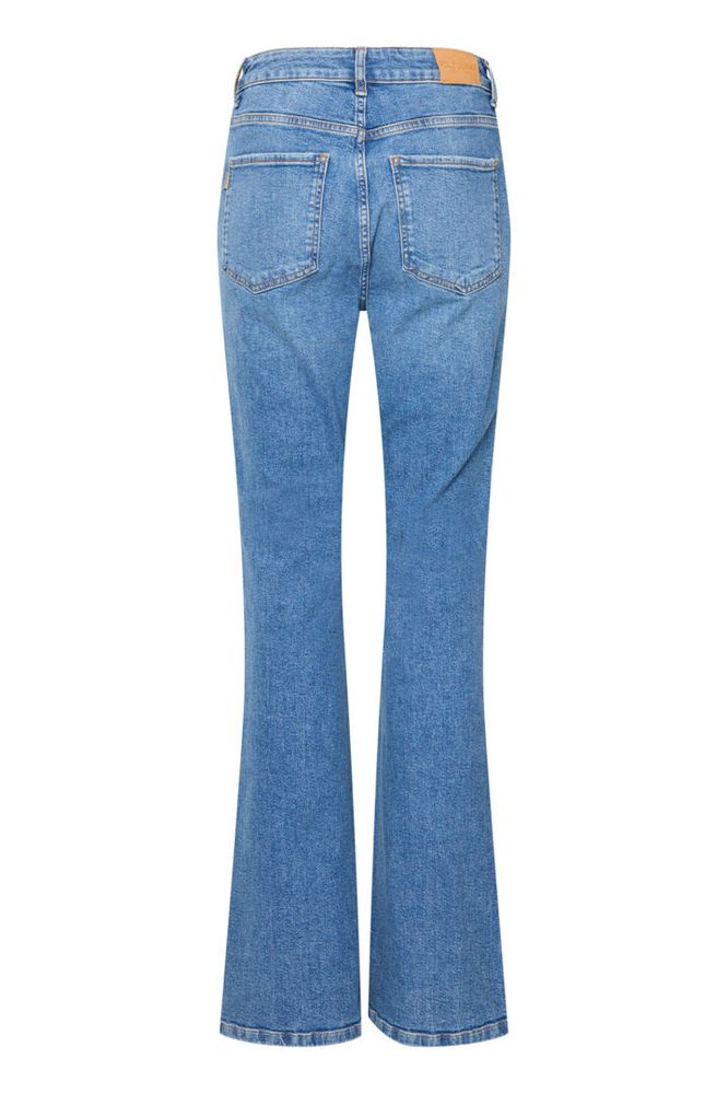 Bella UHW Bootcut Leg, Medium Blue Denim