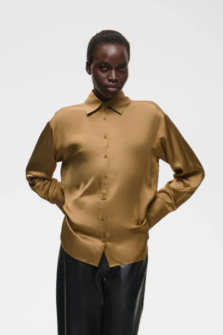 Hovedbilde Pauline Shirt, Tobacco Brown