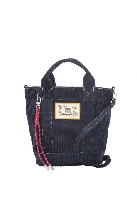 Hovedbilde Corduroy Gene Bag, Navy Blue