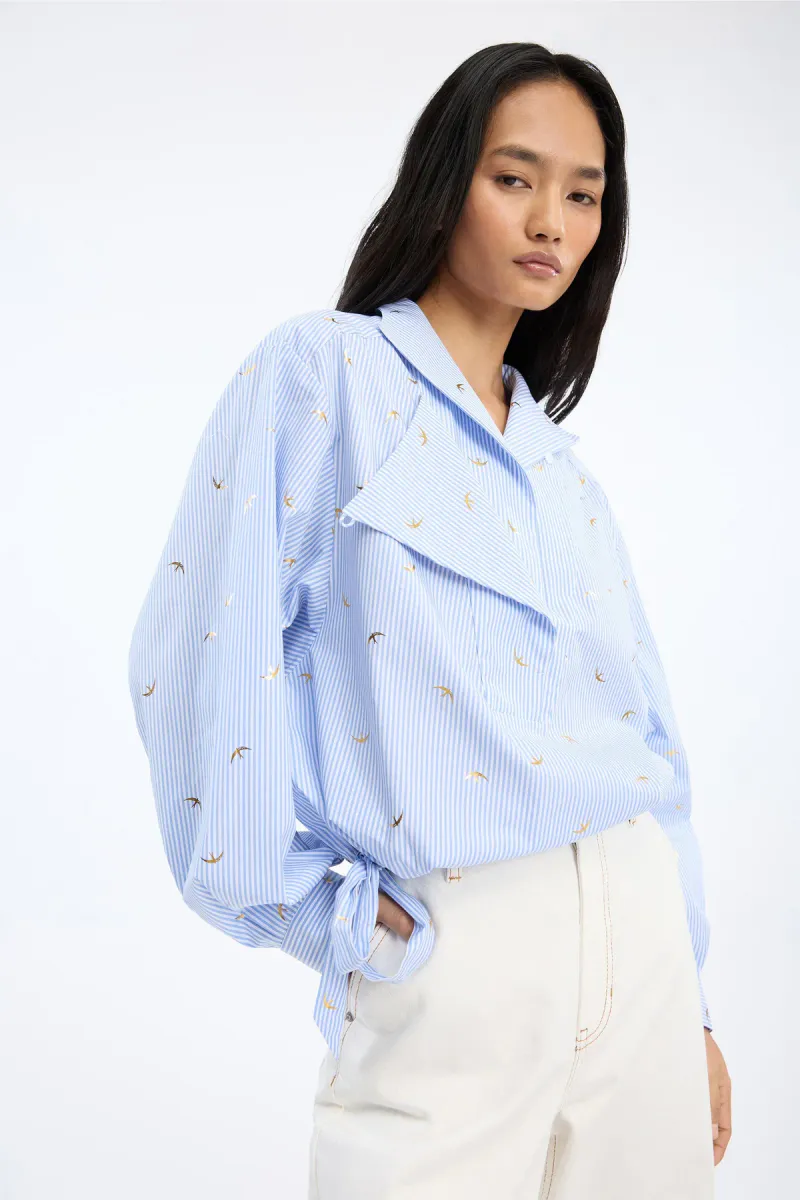 Beliciama Blouse, Light Blue