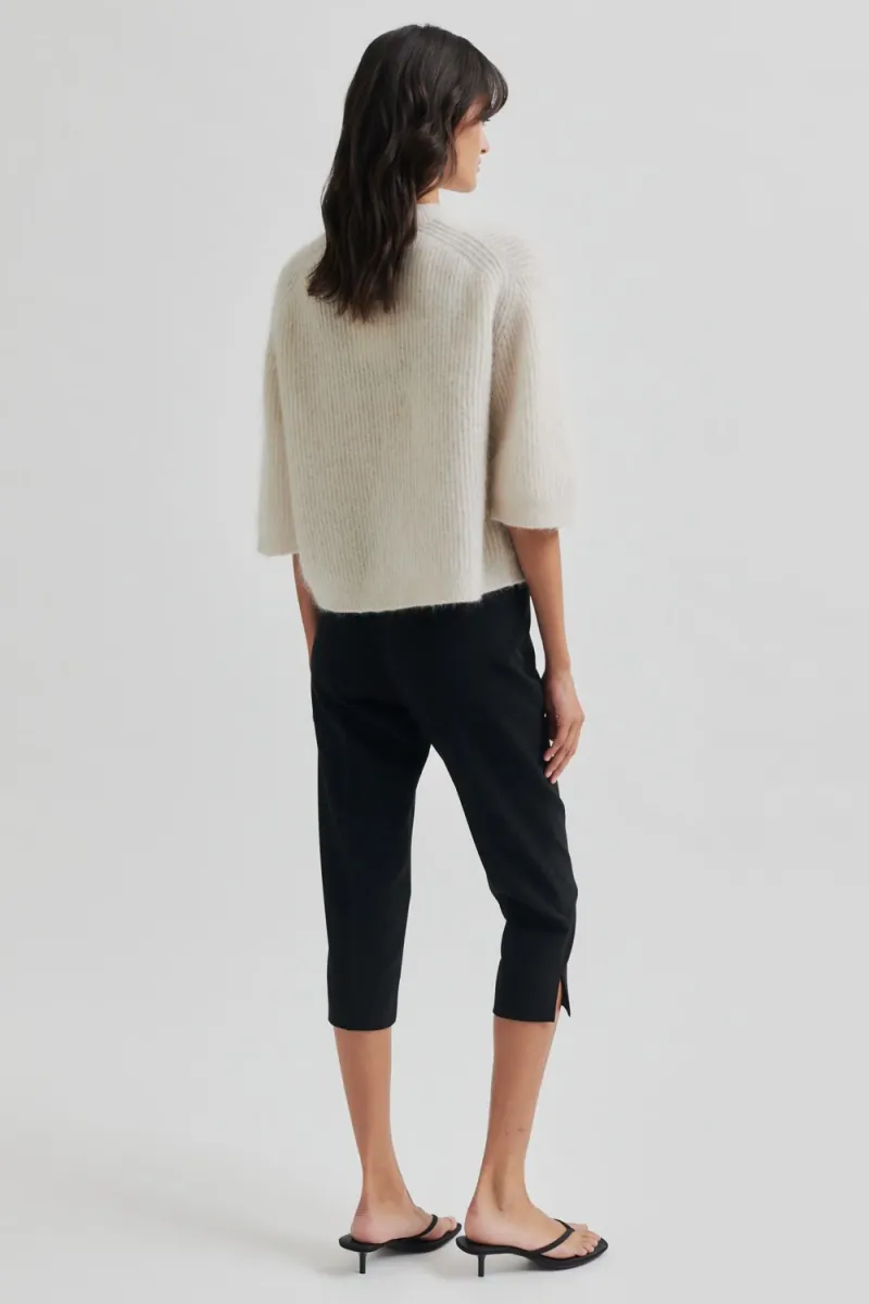 Capris Trousers, Black