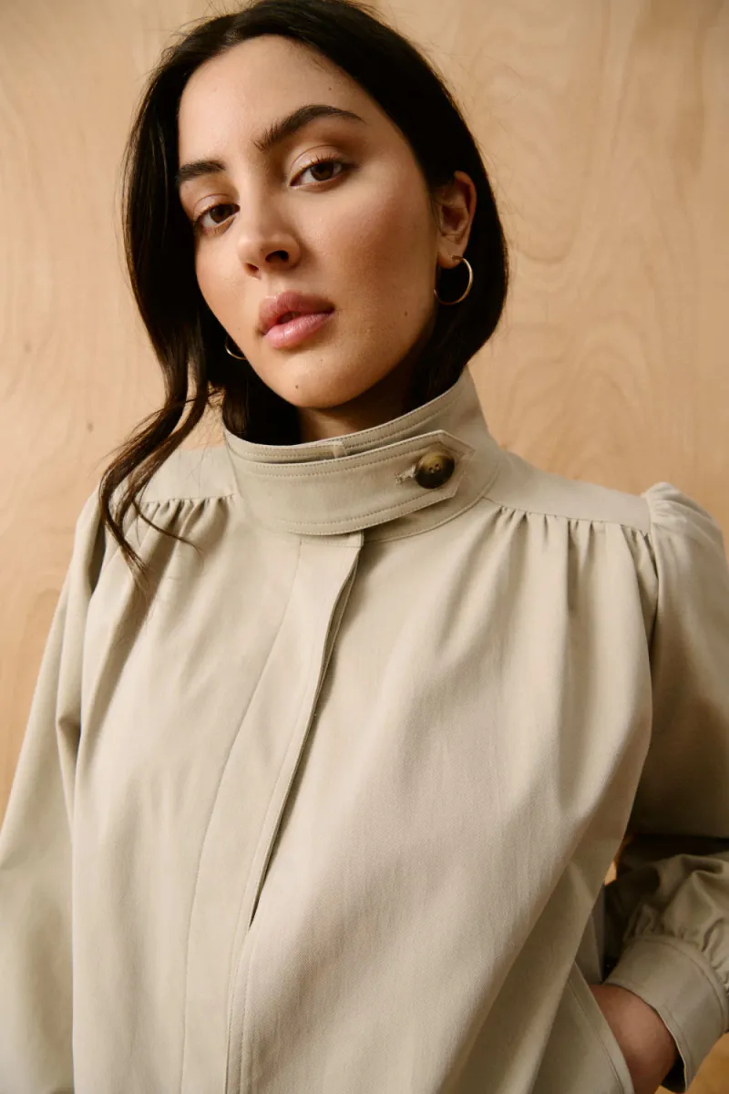 Olina Short Jacket, Oxford Tan