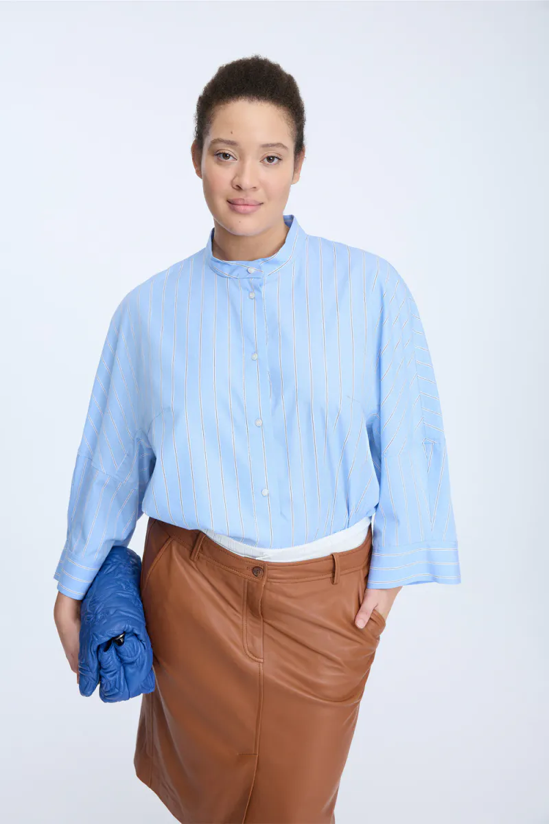 Neela, Stripe Blue
