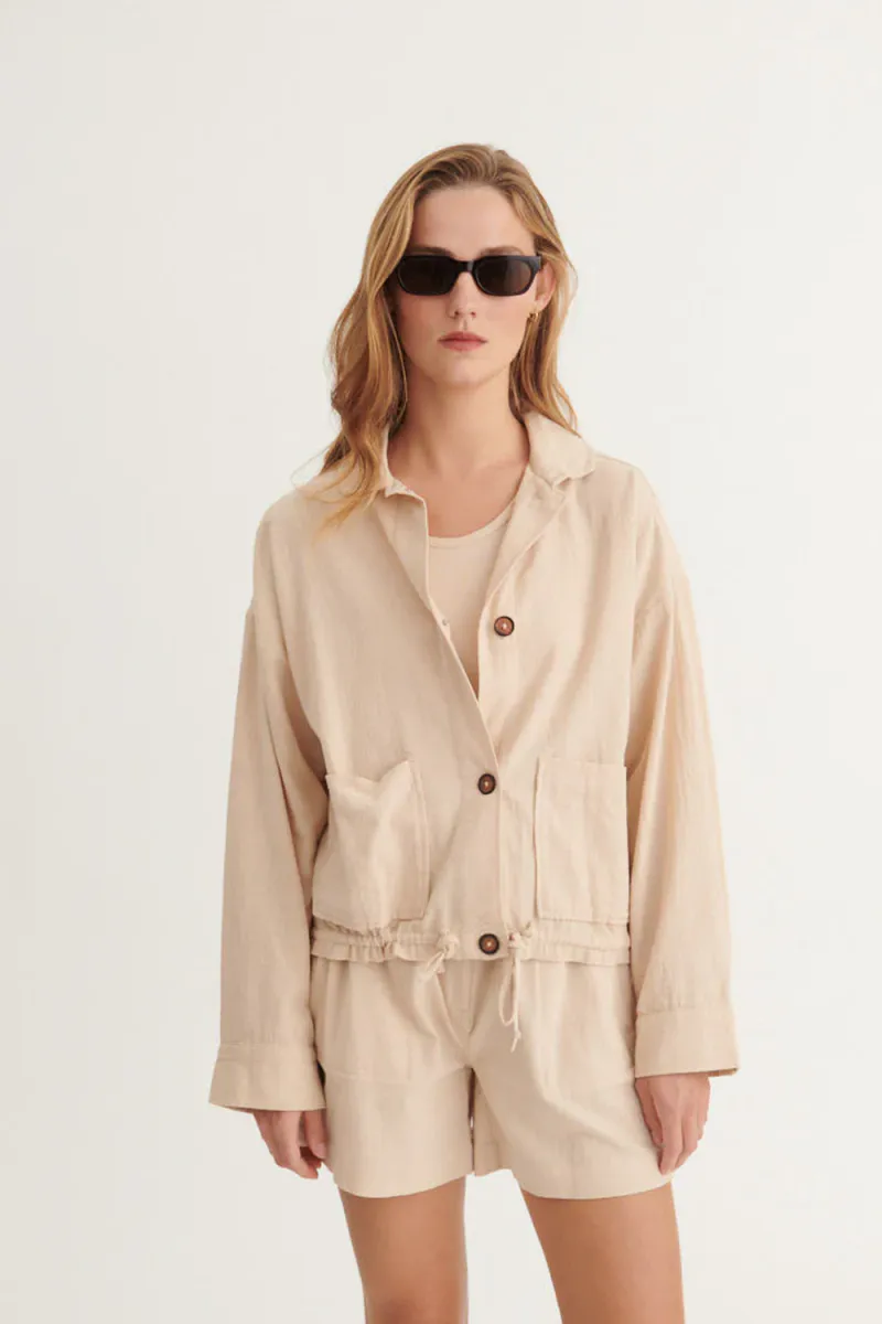 Beate Jacket, Smokey grey