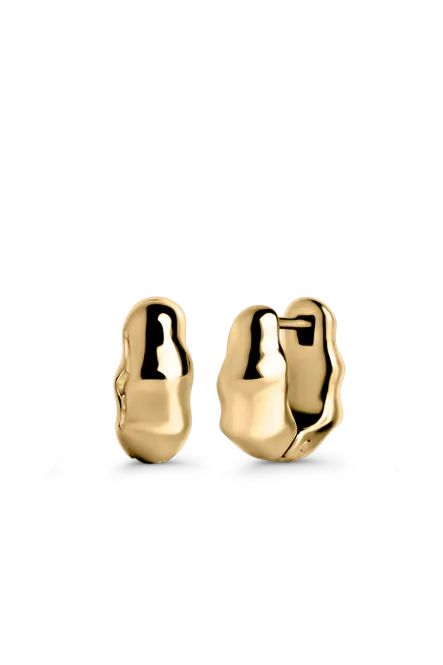 Hovedbilde Arc Melt Hoops, Gold