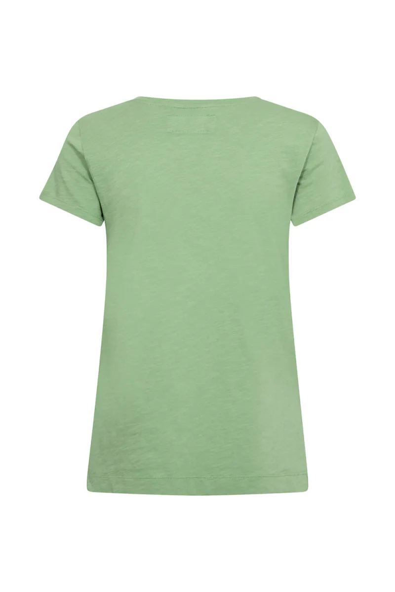 Arden Organic O-SS Tee, Turf Green