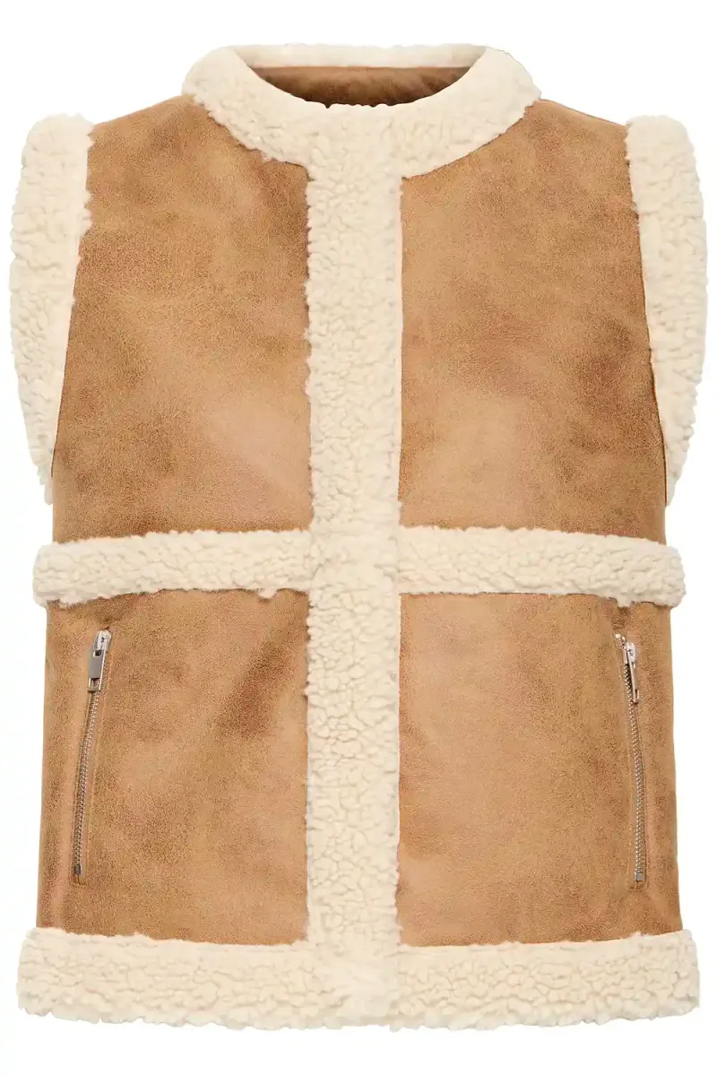 Danna Waistcoat, Tobacco Brown