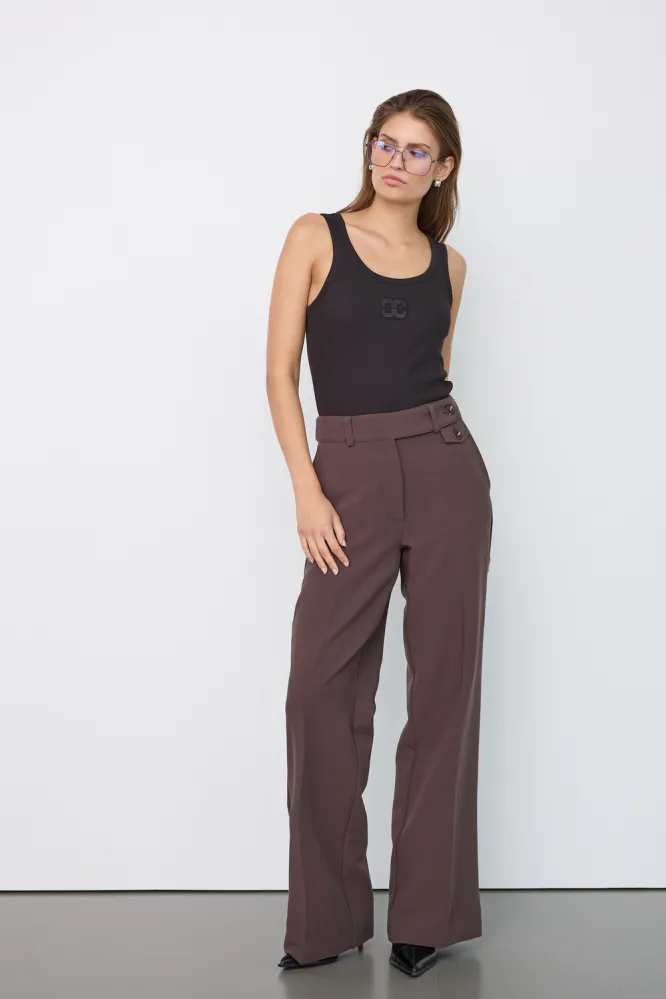 Acile Pant, Brown
