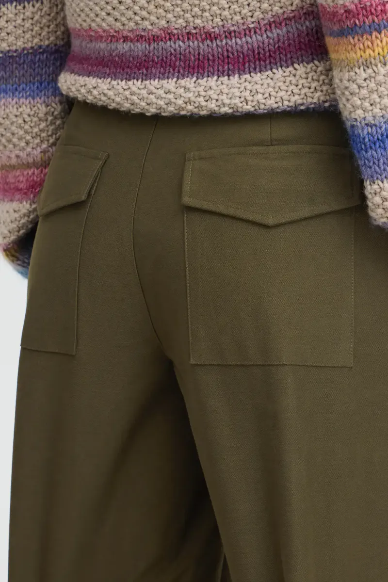 Deima UHW Pant, Military Olive