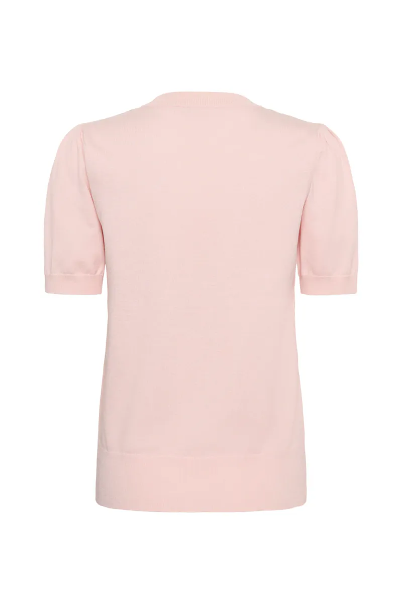 Mila SS Pullover, Chalk Pink