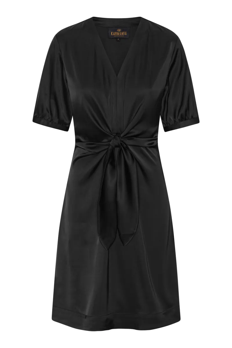 Faye Dress (short), Semi Rich Black