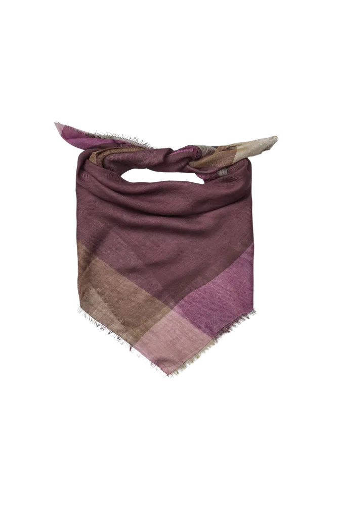 Ekko Wica Big Scarf, Fig Red