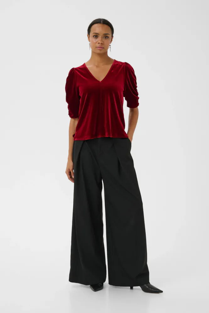 Valeriia Blouse, Biking Red