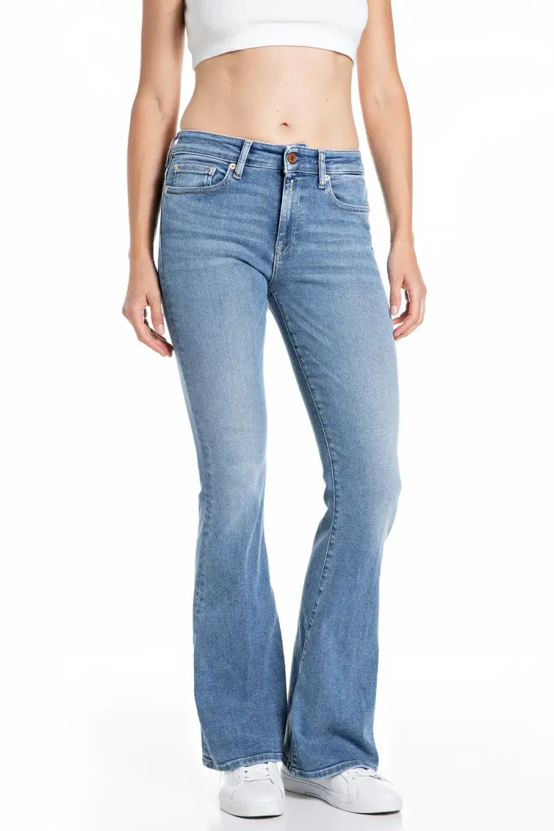 Joella Flaire Regular Waist, Light Blue