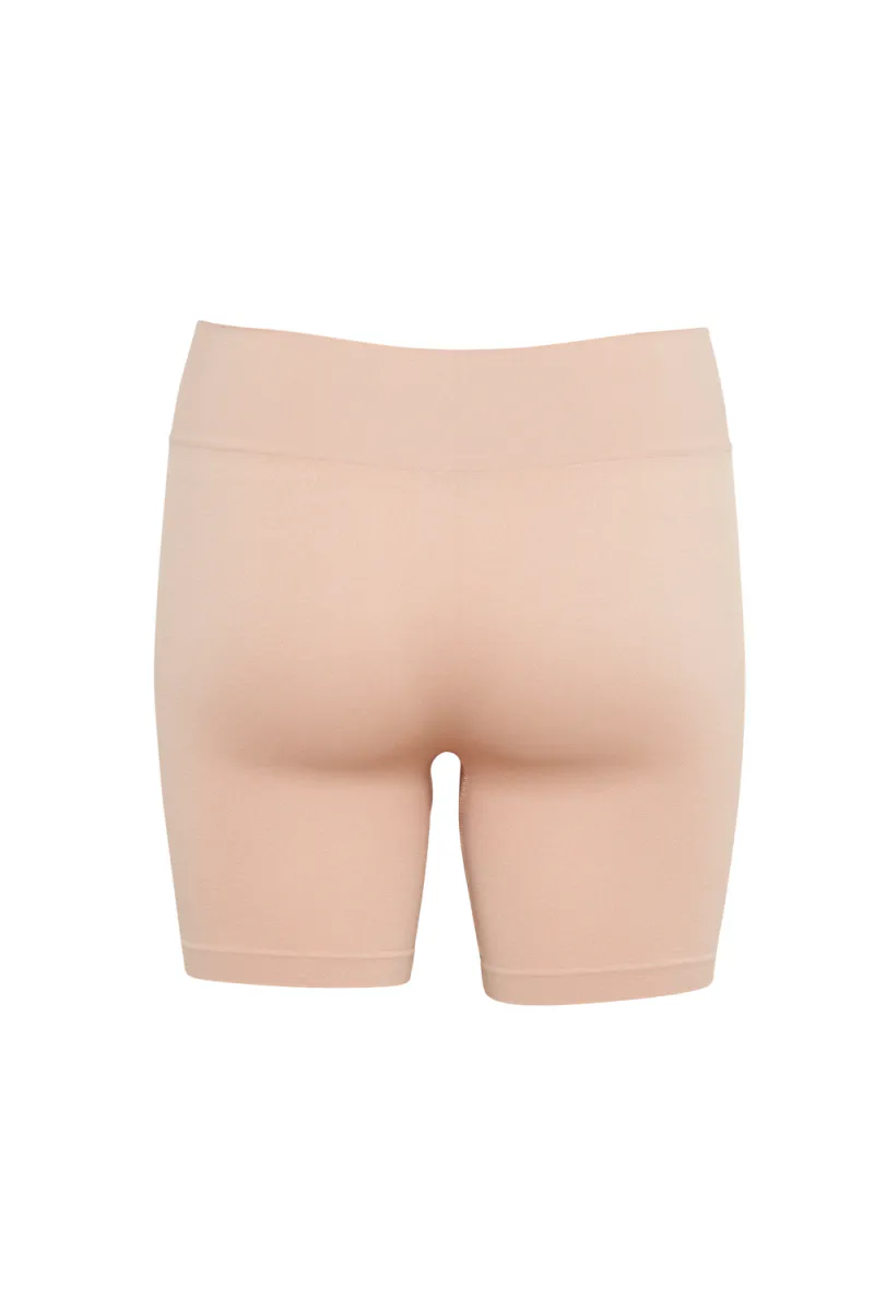 Ninna Microfiber Shorts, Nude