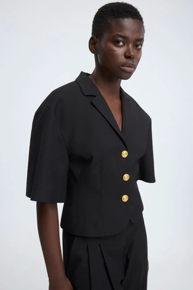 Coralie Top, Black