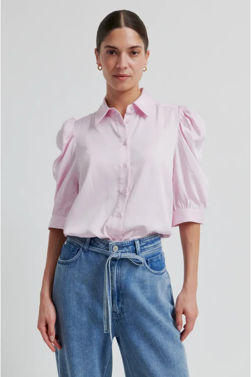 Samanta SS Shirt, Pale Lilac