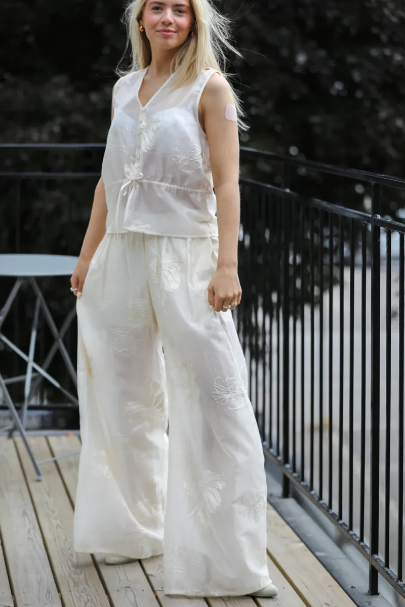 Vira Trousers, Soft Beige