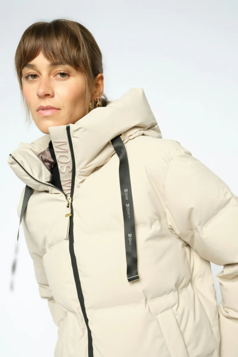 Jilly Hope Down Jacket, Feather Gray