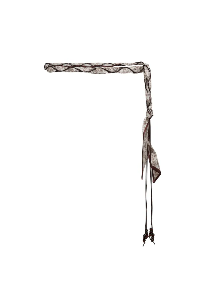 Morison Scarf Mix Belt, Off white