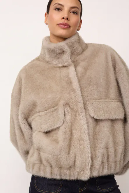 Hovedbilde Casio Teddy Jacket, Light Grey