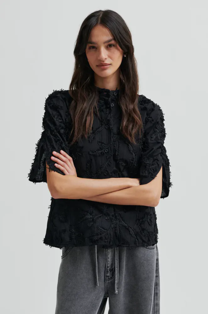Seena SS Shirt, Black
