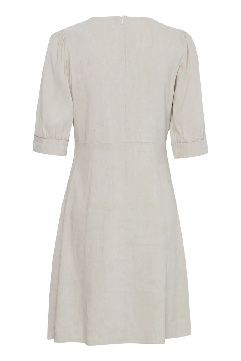 Luca SS Dress, Sandshell