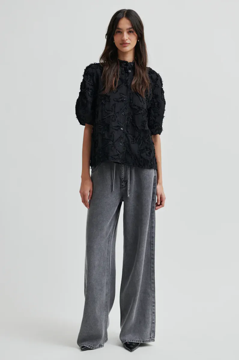 Seena SS Shirt, Black