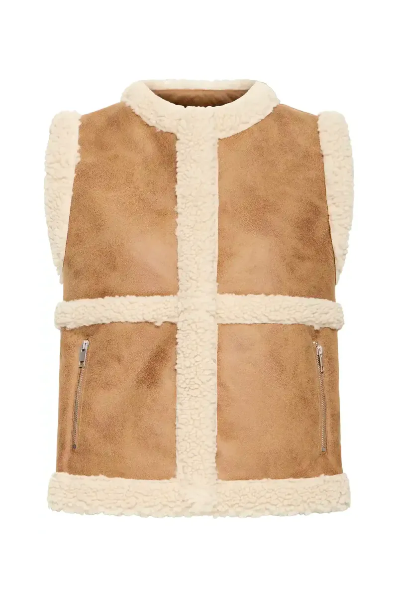 Danna Waistcoat, Tobacco Brown