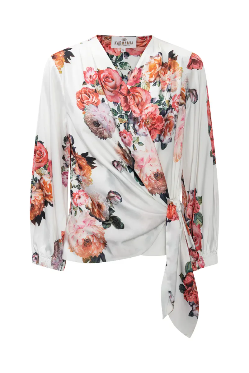 Elena Blouse, Fiori Blanc