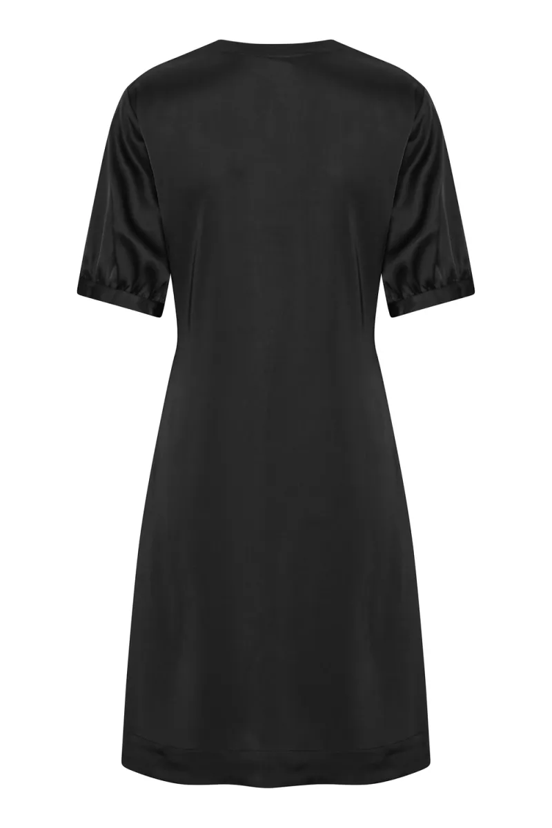 Faye Dress (short), Semi Rich Black