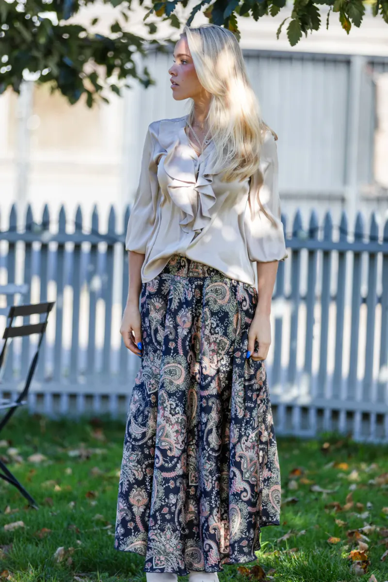 Sophia Blouse, Semi Rich Shell