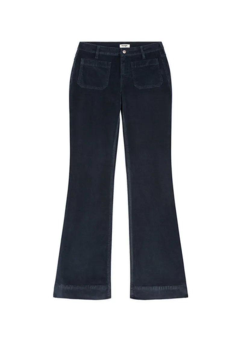Flared Jeans, Dark Sapphire
