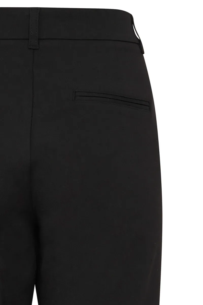 Bindy HW Pants Bootcut Leg, Black Beauty