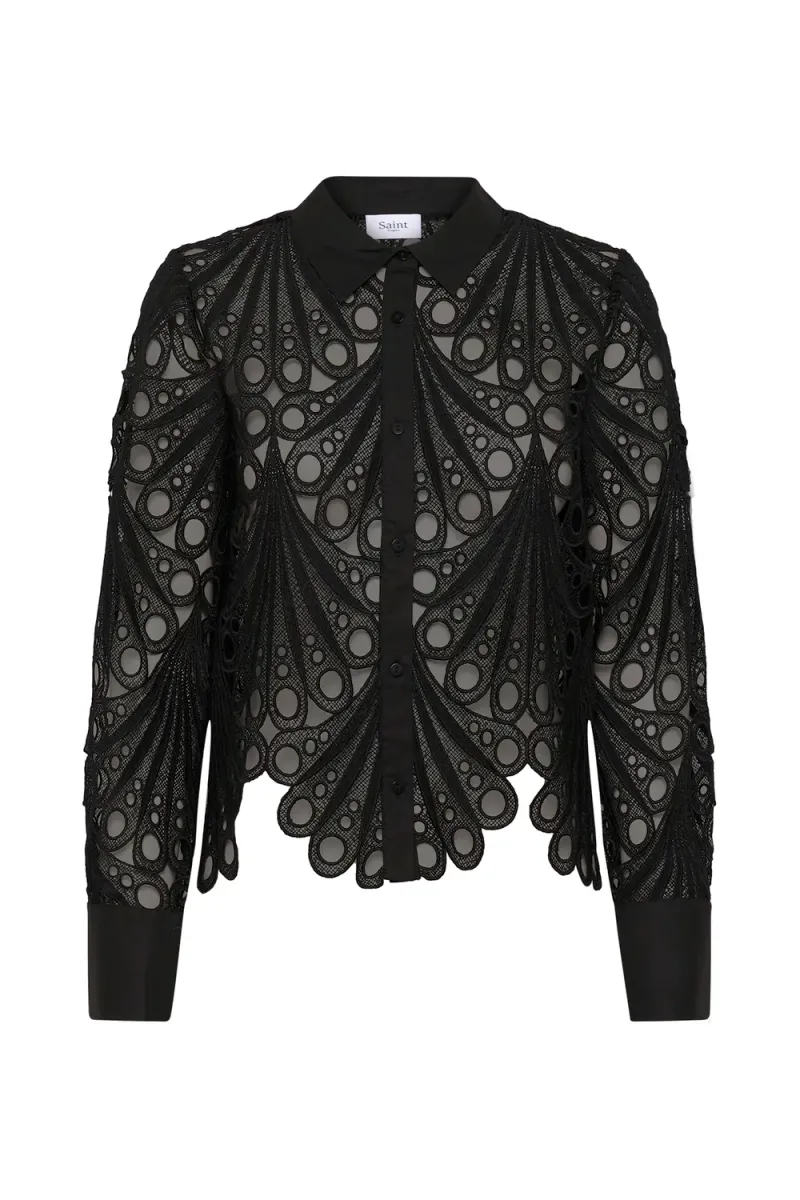 Jilianna Shirt, Black