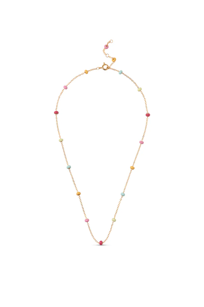 Lola Bold Necklace (Rainbow)