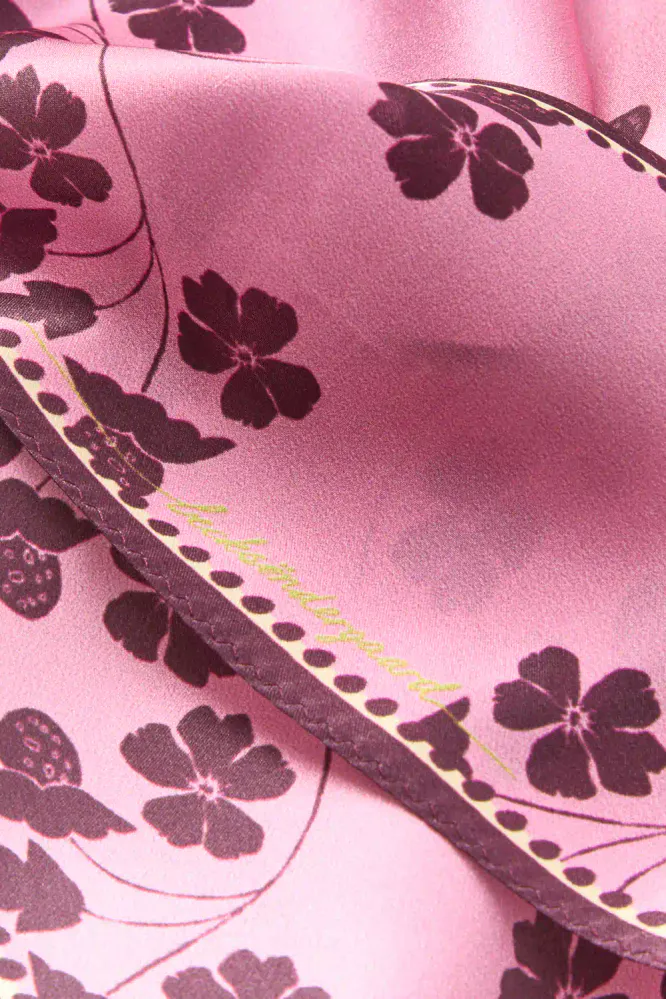 Elyris Diamond Scarf, Cashmere Rose